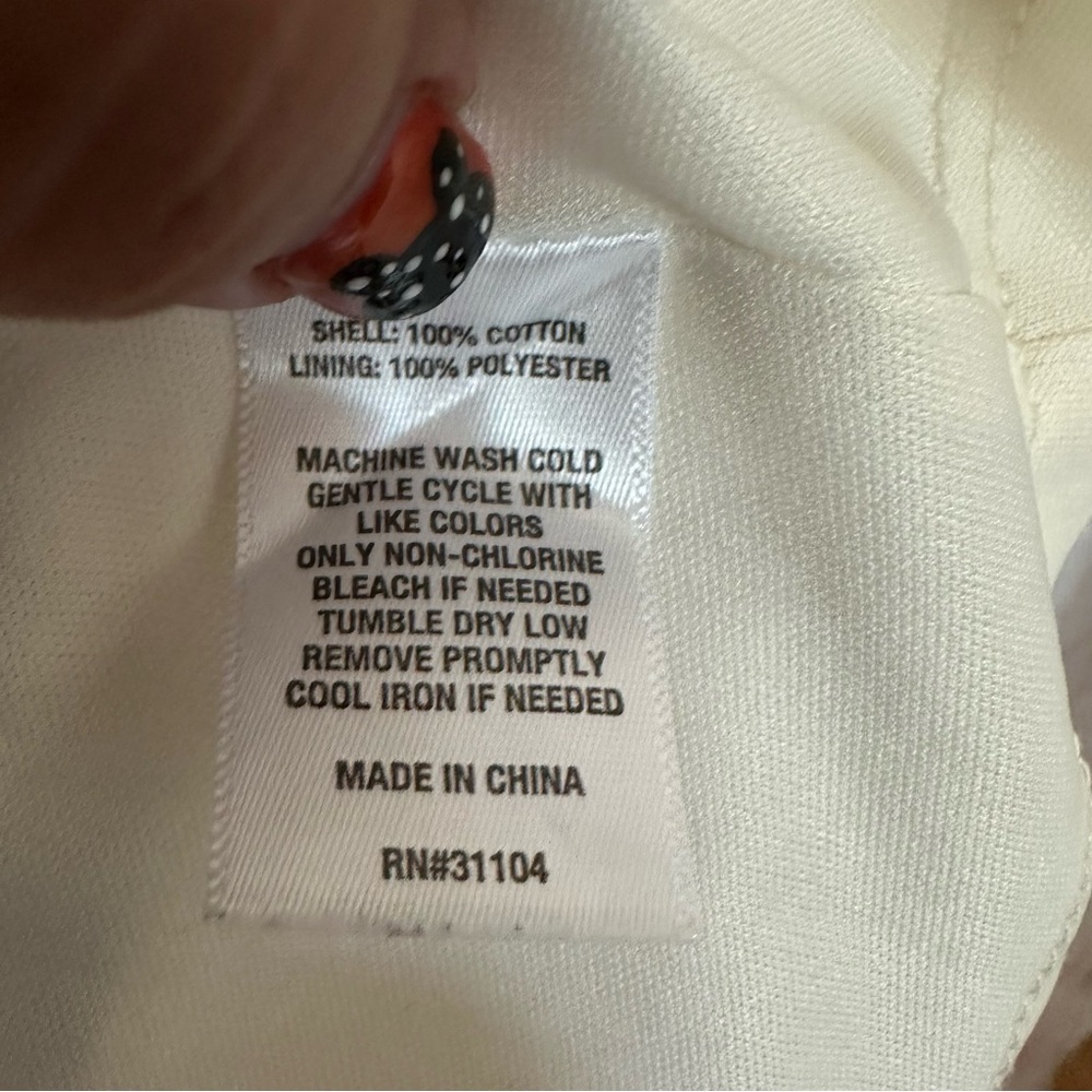 True Craft Cream Textured V-Neck Tunic - Picture 5 of 5